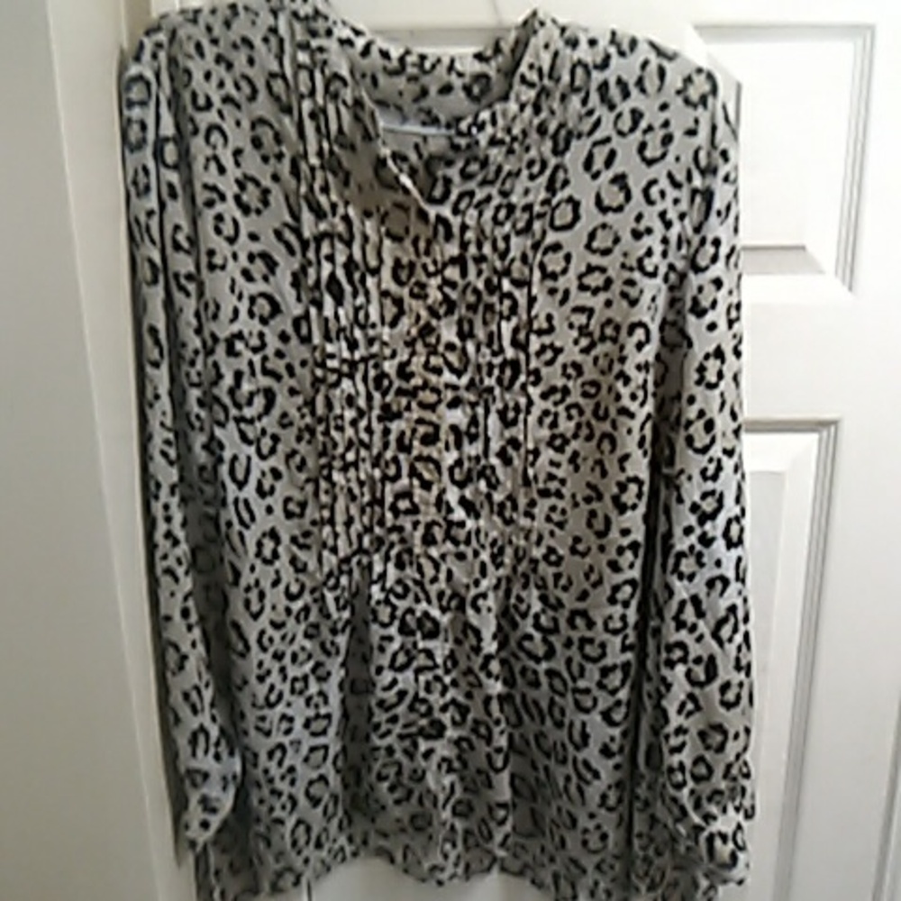 Leopard Print Women's Top